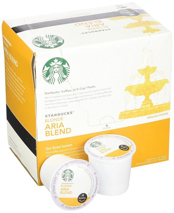 Starbucks Blonde Aria Blend-16 Pack *NEW* N4