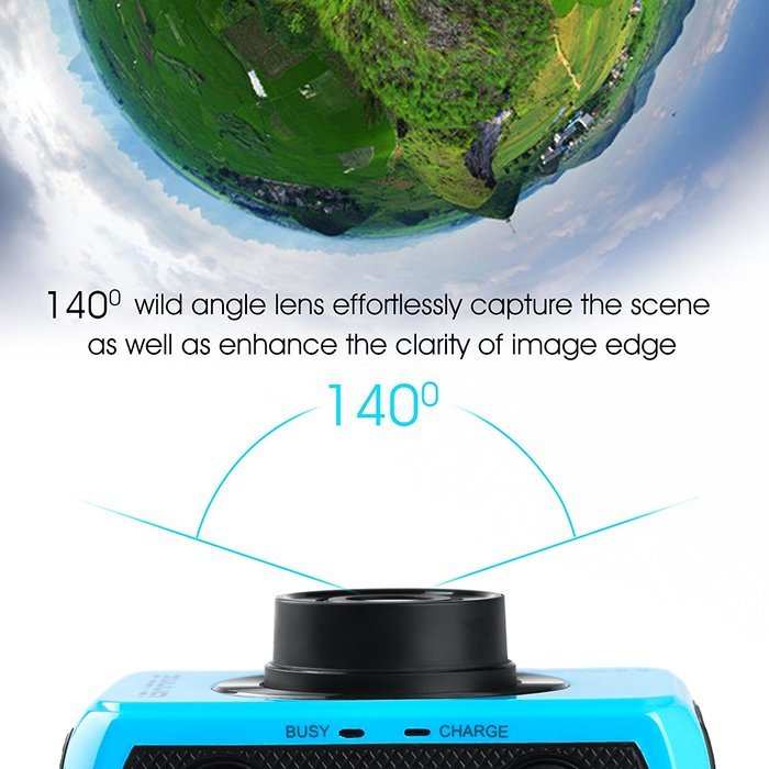 Sumsonic S200 2.0" Touch Screen Sports Action Video Camera Full HD 1080P 140 Wide Angle Diving Camcorder With... N4