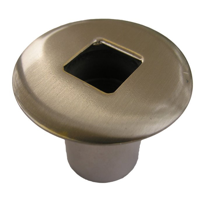 LASCO 70004SN Trim Flange for Log Lighter Fireplace Valve, Satin Nickel Finish