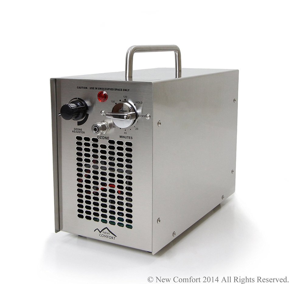 Stainless Steel Commercial Water H20 Ozone Generator UV Air Purifier 5000 MG Industrial Stregnth 5 Year Warranty