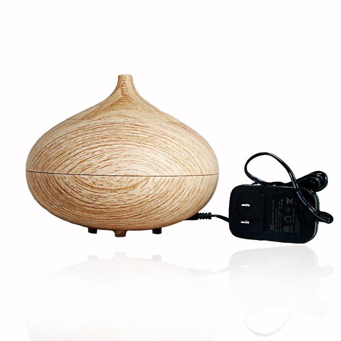 300ml Ultrasonic Cool Mist Humidifier ,Essential Oil Aromatherapy Diffuser with 7 Colors LED and Waterless Auto... N5