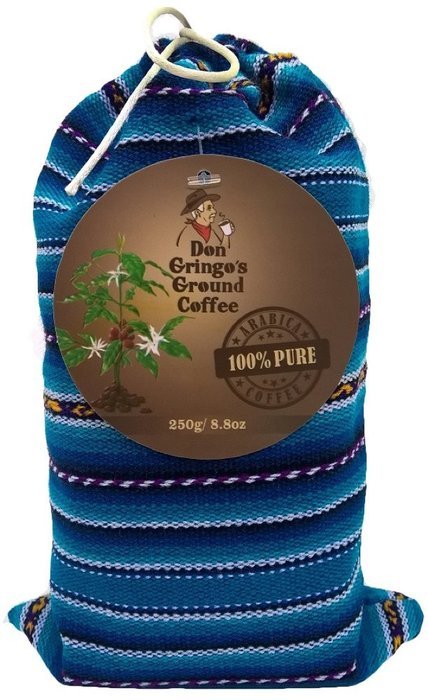 Don Gringo&acute;s Ground French Dark Roast Coffee Peruvian Andes&acute; Gourmet Arabica Selection. Single Origin Blend, Organically... N16