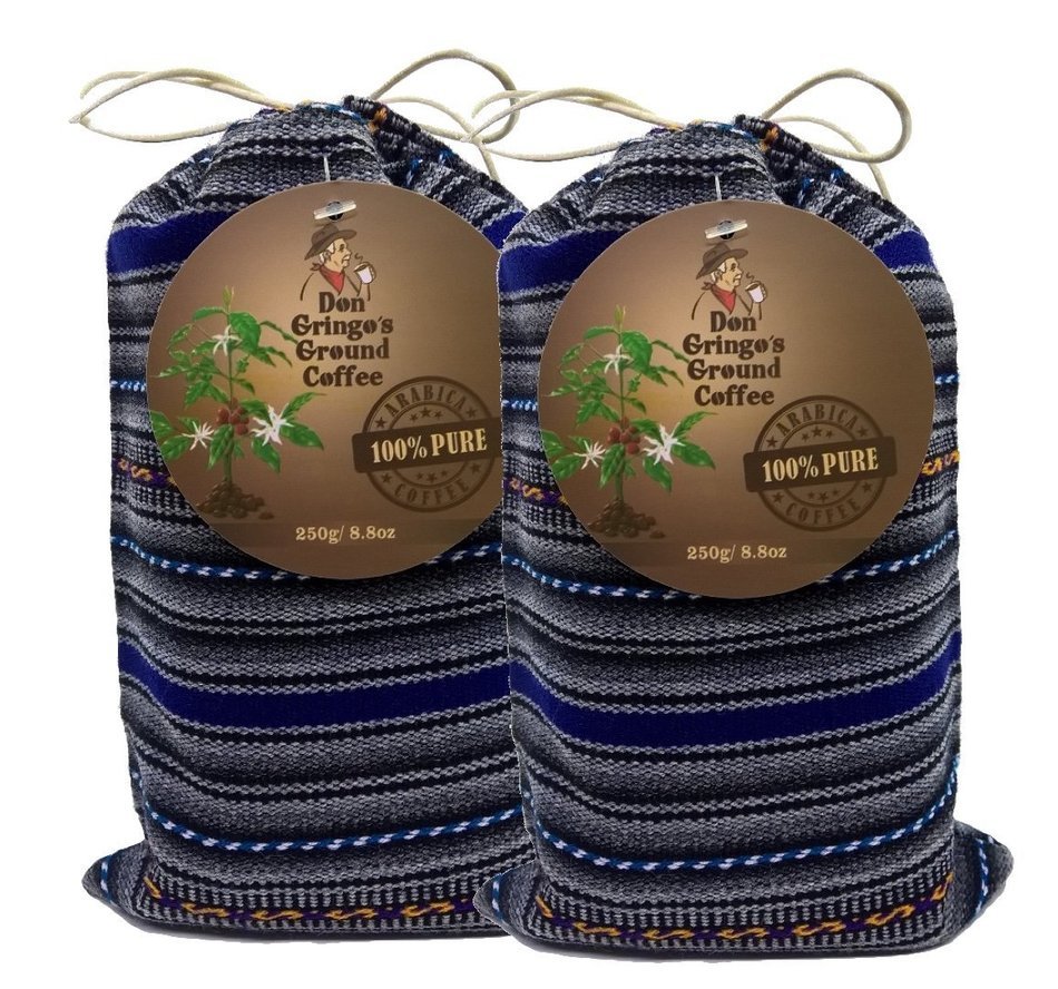 Don Gringo&acute;s Ground French Dark Roast Coffee Peruvian Andes&acute; Gourmet Arabica Selection. Single Origin Blend, Organically... N18