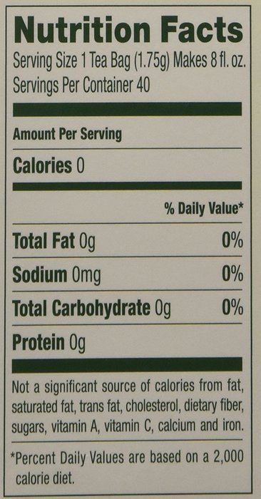 Salada Pure White Tea, 40-Count Packages (Pack of 6) N5