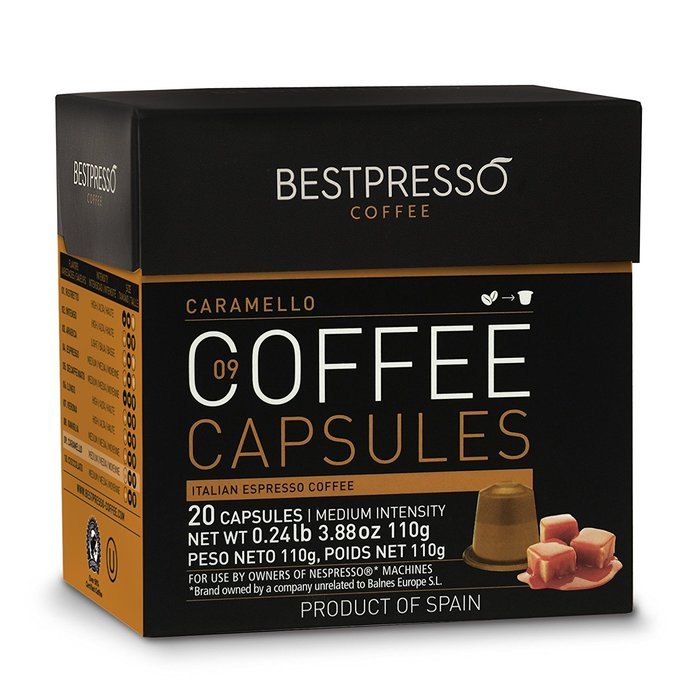 Nespresso Compatible Gourmet Coffee Capsules -120 Pod Verona Blend (High Intensity) - For Original Line Nespresso... N10