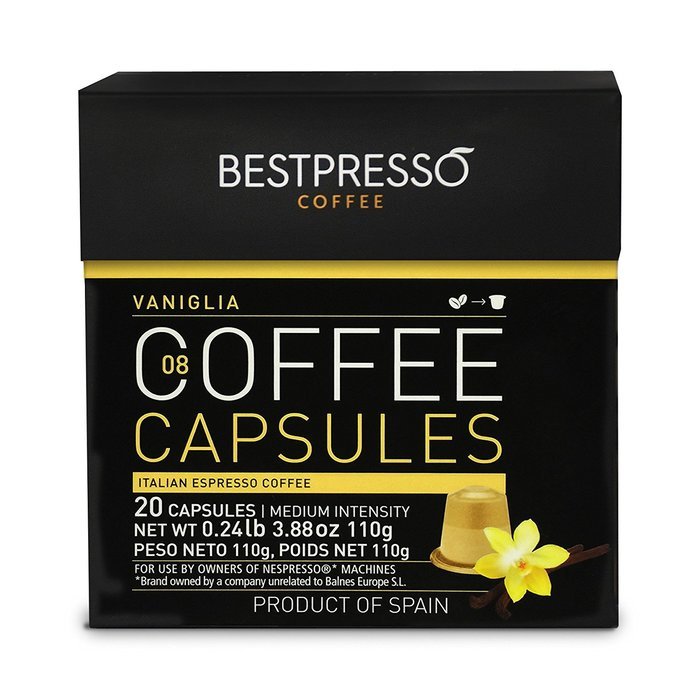 Nespresso Compatible Gourmet Coffee Capsules -120 Pod Verona Blend (High Intensity) - For Original Line Nespresso... N11