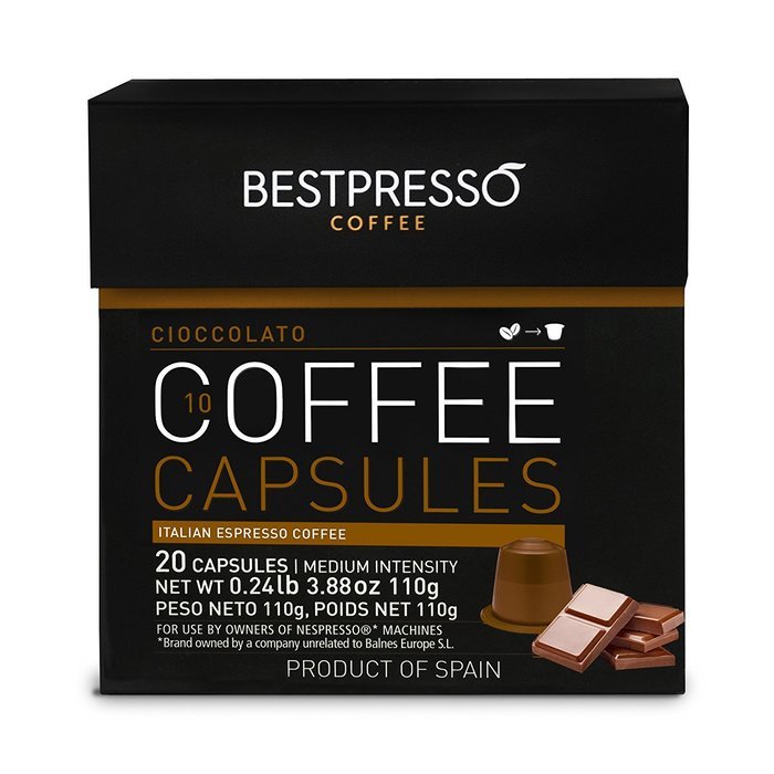 Nespresso Compatible Gourmet Coffee Capsules -120 Pod Verona Blend (High Intensity) - For Original Line Nespresso... N12