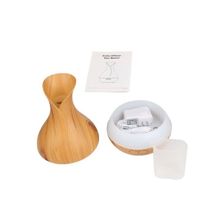 Rainco 400ml Ultrasonic Humidifier Aromatherapy Oil Diffusers with Adjustable Mist Mode,Waterless Auto Shut-off... N3