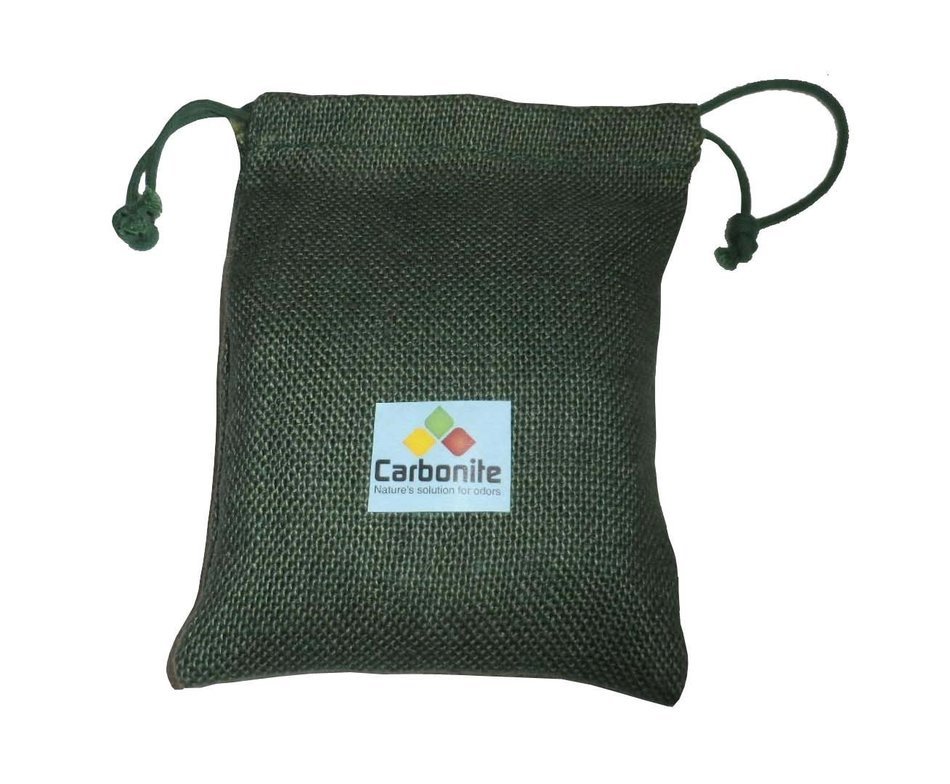Carbonite Natural Odor Eliminator Bag (Tan) Charcoal Deodorizer N7