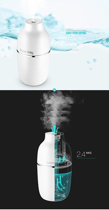 2016 New Arrival Protable Mini USB Powered (Ceramic water honey) Ultrasonic Humidifier for Office, Home,Bedroom... N5