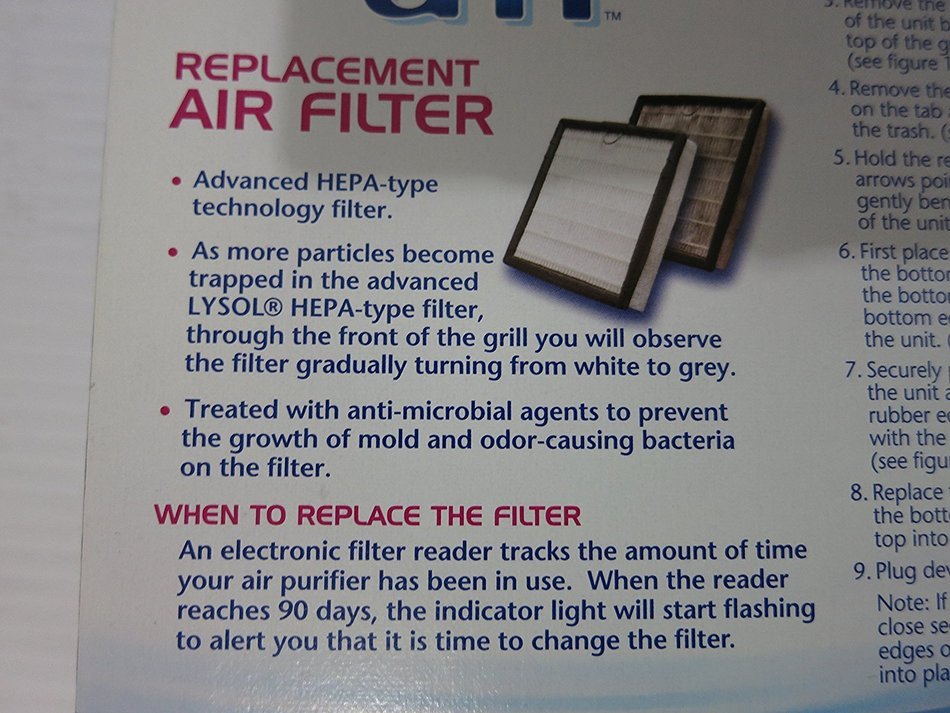 Lysol Neutra Air Air Purifier Filter Refill N3