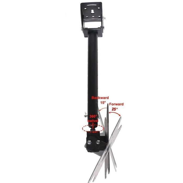 VideoSecu Adjustable Ceiling TV Mount Fits most 26-55" LCD LED Plasma Monitor Flat Panel Screen Display with VESA... N3