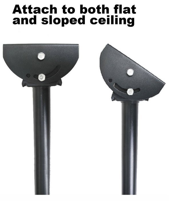 VideoSecu Adjustable Ceiling TV Mount Fits most 26-55" LCD LED Plasma Monitor Flat Panel Screen Display with VESA... N5