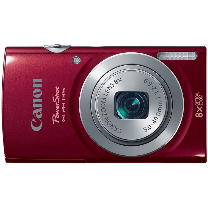 Canon PowerShot ELPH135 Digital Camera (Silver) (Discontinued by Manufacturer) N12