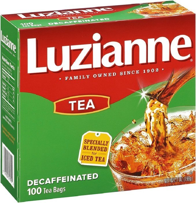Luzianne Decaffeinated Tea Bags, 100 Count N2