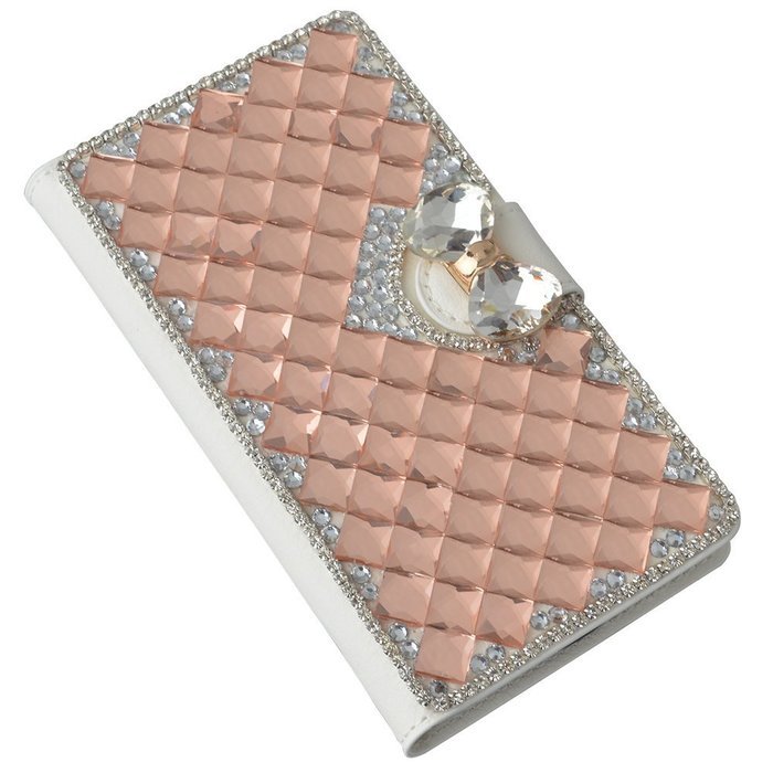 LG Escape 3 Case, LG Phoenix 2 Case, LG K8 Case White PU Leather Folio Flip Phone Case,Yaheeda 3D Handcraft White... N4