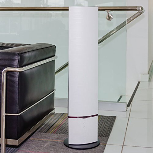 Objecto H9 Tower Hybrid Humidifier with Aromatherapy & Remote Control, White