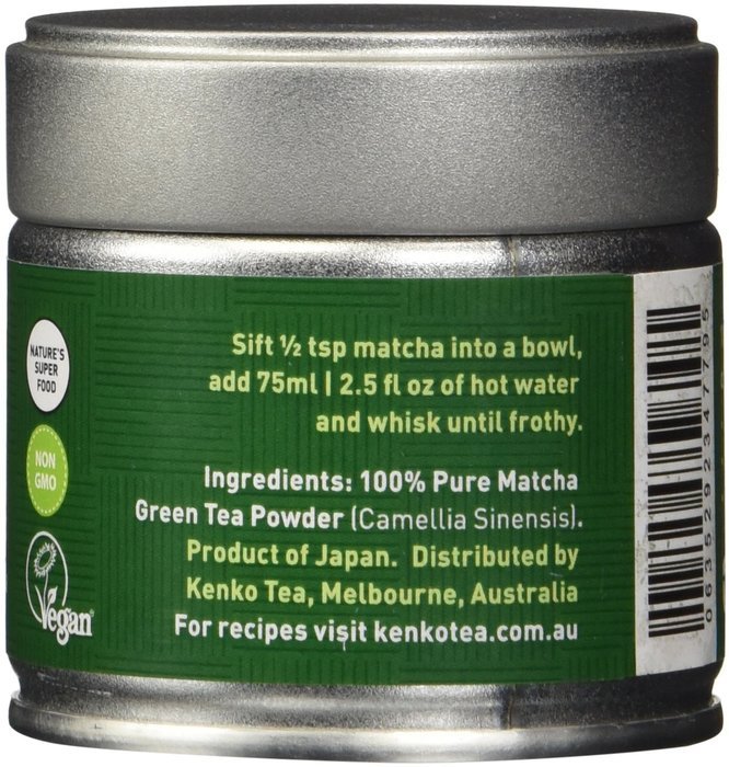 KENKO - Premium Matcha Green Tea Powder - 1st Harvest - Special Drinking Blend for Top Flavor - Best Tasting Ceremonial... N4