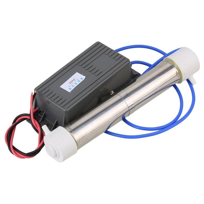 CNBTR AC110V 3 G/Hr Quartz Tube Ozone Generator for Air Water Purfier with 220 x 35mm Tube N3