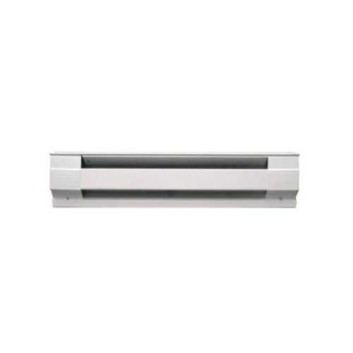 Cadet Manufacturing 09958 240-Volt White Baseboard Hardwire Electric Zone Heater, 2000-Watt, 96-Inch