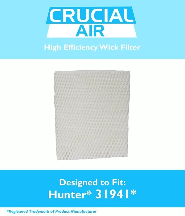 Hunter 31941 Humidifier Wick Filter Fits 31941 & 31952, Designed & Engineered by Crucial Air