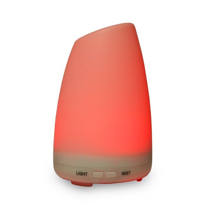 LAGUTE Glory 100ml Aromatherapy Essential Oil Diffuser with 7 Colorful LED Lights, 4 Smart Timers and Auto Shut-Off... N2