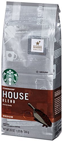 Starbucks House Blend Ground Coffee, 20 Ounce, 6 Count N2