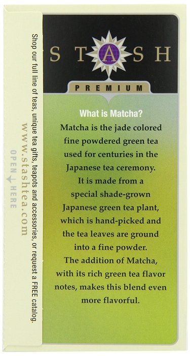 Stash Tea Green Chai Tea, 20 Count Tea Bags in Foil (Pack of 6) N77