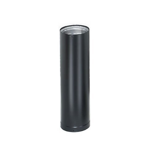 M G Duravent 8DVL-18 8 Inch x 18 Inch Dura-Vent DVL Double-Wall Black Pipe