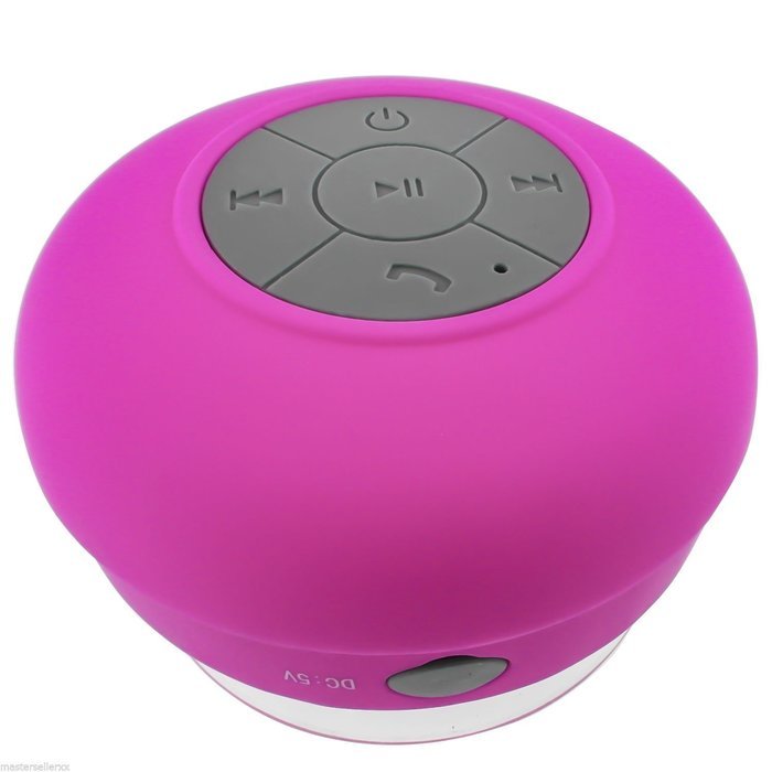 Amazing She-Water Resistant Bluetooth 3.0 Shower Speaker with Dedicated Suction Cup for Showers Bathroom Pool... N6