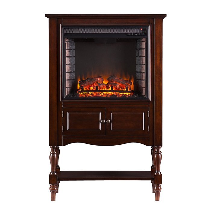 Providence Fireplace Tower - Mahogany N3
