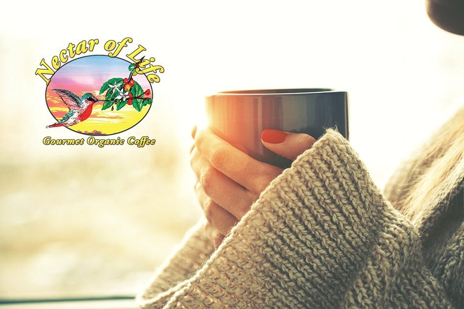 Bright Eyed Medium Dark Roast Coffee, from Nectar of Life. Whole Bean Coffee. Full Body. Thick & Rich. Central... N3