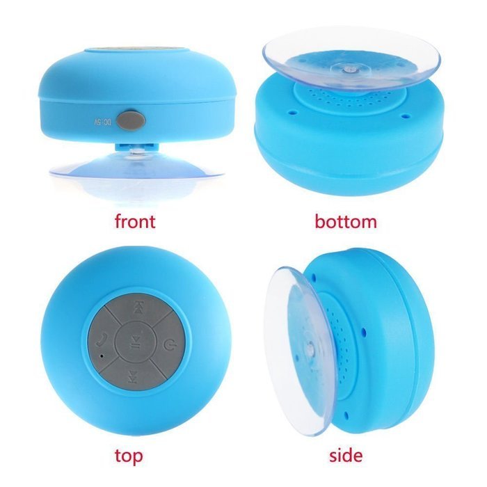 Amazing She-Water Resistant Bluetooth 3.0 Shower Speaker with Dedicated Suction Cup for Showers Bathroom Pool... N11