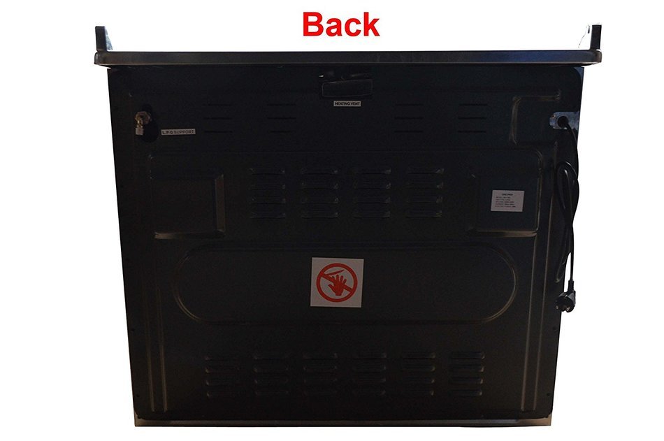 36'' Gas Stove 6 Burner Gas Stove with 95.6l Large Oven Hith Quality 220V N2