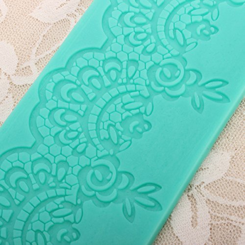 Flower Lace Cake Mold Silicone For Cakes Fondant N5
