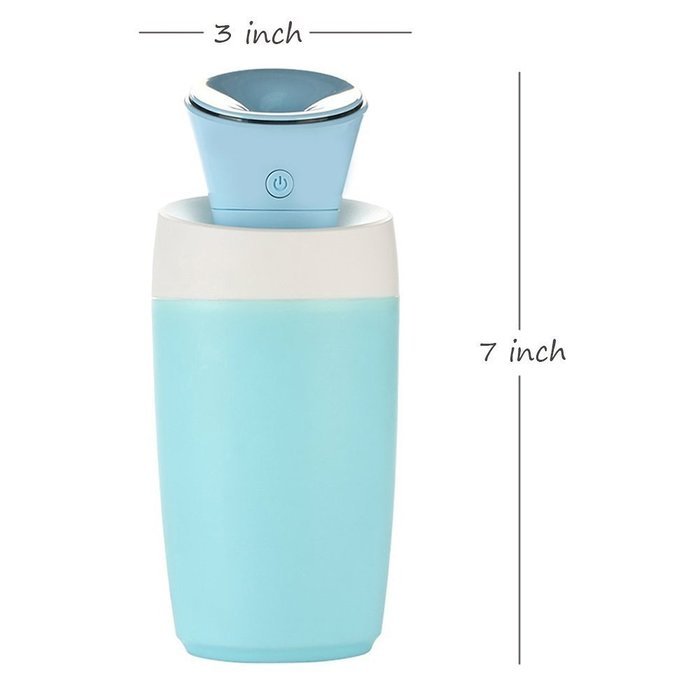 Tanxih Ultra-silence Mini Portable Cool Mist Humidifier Personal Air Purifier Ultrasonic USB Powered Air Water... N6