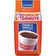 Dunkin' Donuts French Vanilla Ground Coffee, 12 oz(Pack of 4)