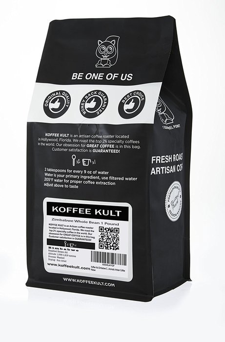 Koffee Kult Zimbabwe Coffee Beans (2 Lb WB) Highest Quality Delicious - Whole Bean - Single Origin- Fresh Roasted... N9