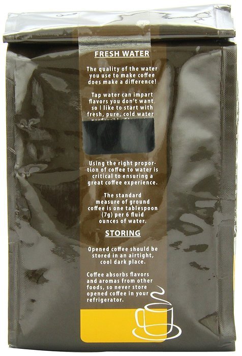 Christopher Bean Coffee Decaffeinated Ground Coffee, Chocolate Glazed Donut, 12 Ounce N2
