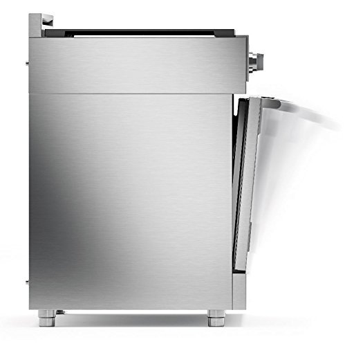 Fulgor Milano F6PDF304S1 Sofia 30" Dual Fuel Professional Range, Stainless Steel