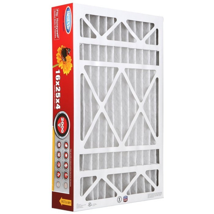 BestAir HW1625-11R Honeywell Pleated Filter, 16 by 25 by 4" N5