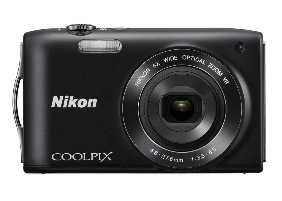 Nikon COOLPIX S3300 16 MP Digital Camera with 6x Zoom NIKKOR Glass Lens and 2.7-inch LCD (Black) N7