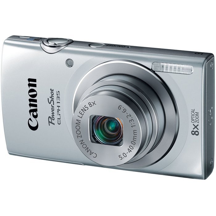 Canon PowerShot ELPH135 Digital Camera (Silver) (Discontinued by Manufacturer) N18