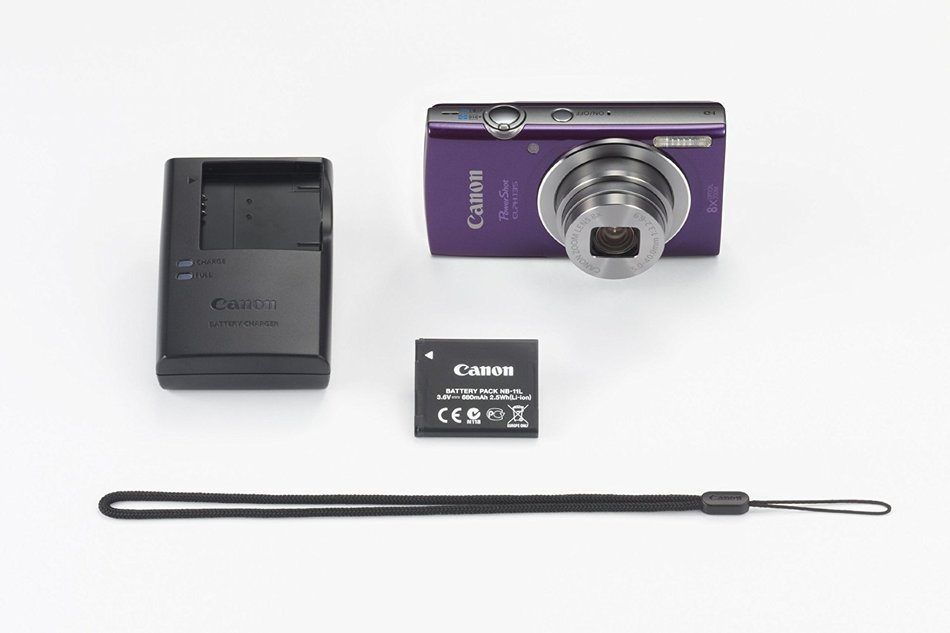 Canon PowerShot ELPH135 Digital Camera (Silver) (Discontinued by Manufacturer) N22