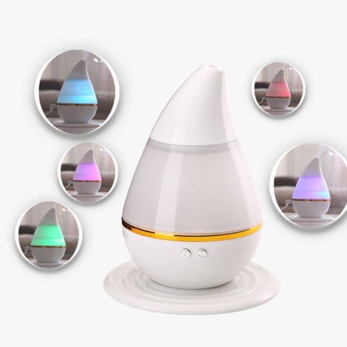Youzee 7 Colors LED Ultrasonic Aroma Humidifier Air Aromatherapy Essential Oil Diffuser