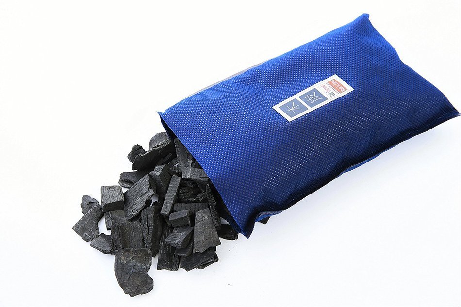 4 Packs 200g Charm Natural Charcoal Air Purifying Bags Naturally