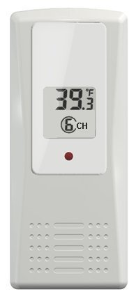 Ambient Weather F007T 8-Channel Wireless Thermometer for WS-07, WS-08, WS-09, WS-10 Weather Stations