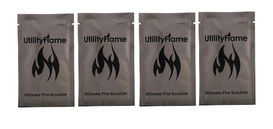 Utility Flame Fuel Gel - 4 Pouches
