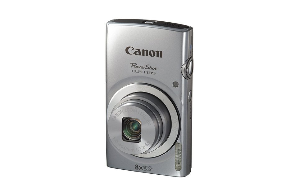 Canon PowerShot ELPH135 Digital Camera (Silver) (Discontinued by Manufacturer) N23