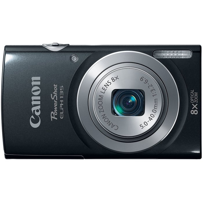 Canon PowerShot ELPH135 Digital Camera (Silver) (Discontinued by Manufacturer) N25